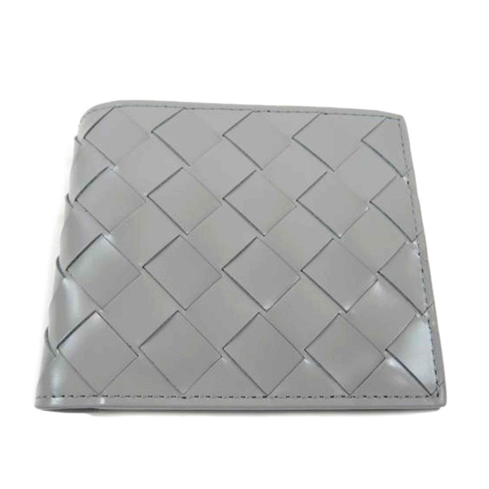 Bottega Veneta Two-Fold Bill Wallet Concrete